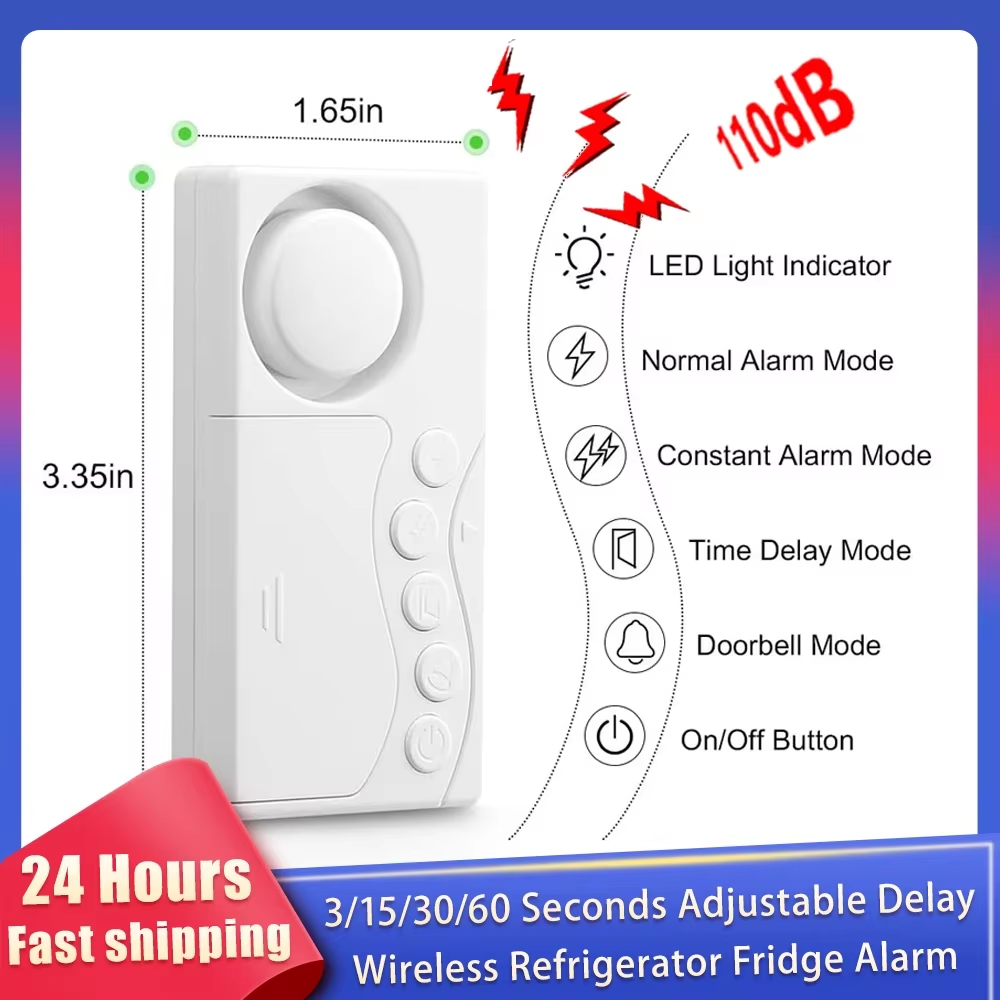 Nieuwe Vriezer Deur Alarm Met  - Wireless Door Sensor recensie en prijs