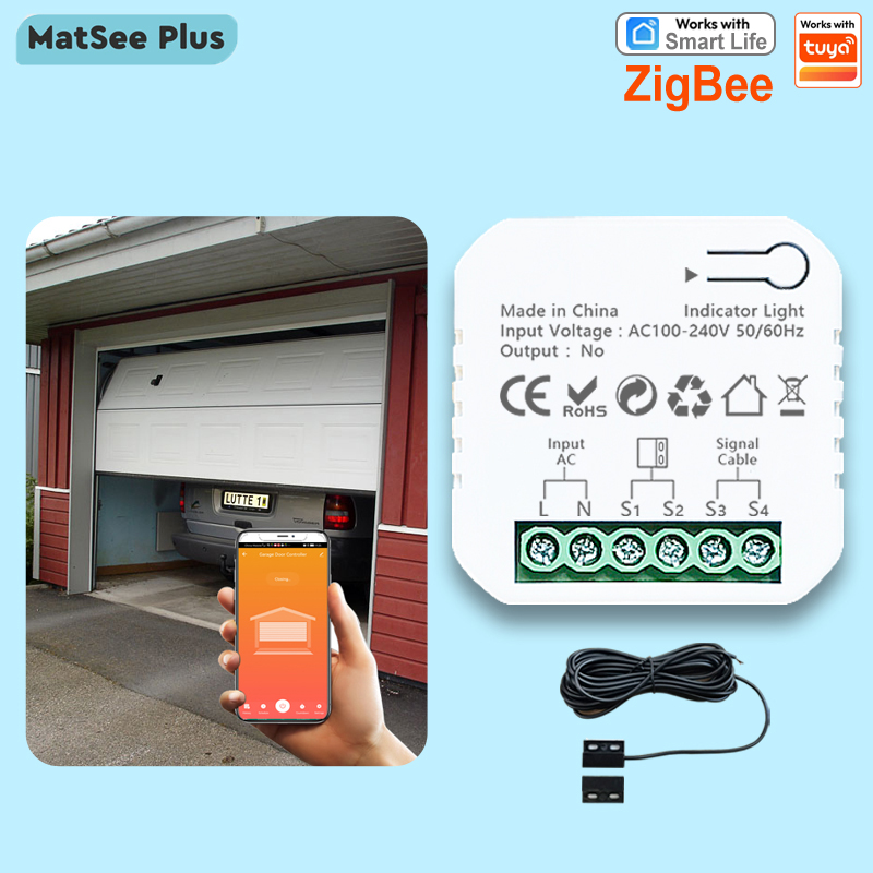 Tuya Smart Life ZigBee garaged - Smart Home Plus recensie en prijs