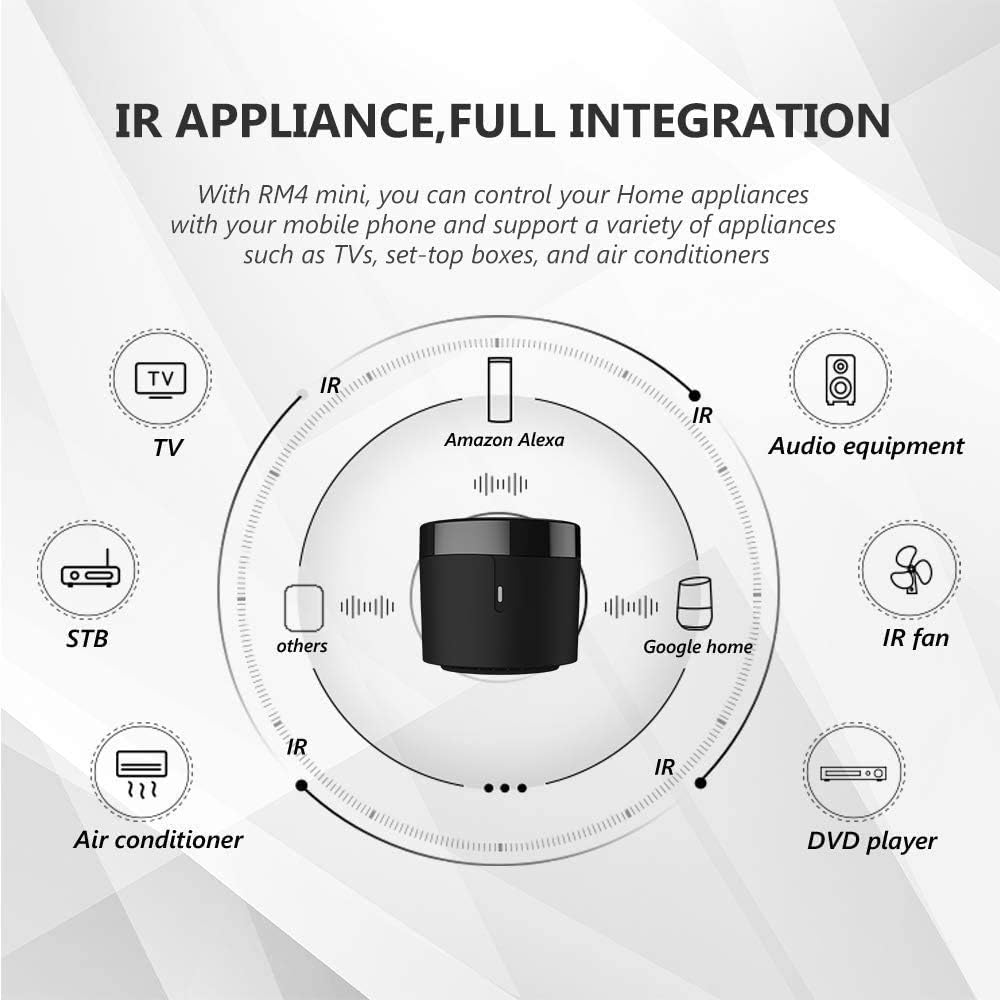 Broadlink RM4 IR slimme afstan - Universal Remote Smart Home recensie en prijs