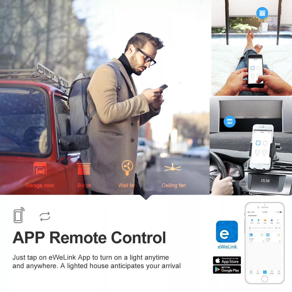4CH EWelink Smart WiFi Relais  - Universal Remote Smart Home recensie en prijs