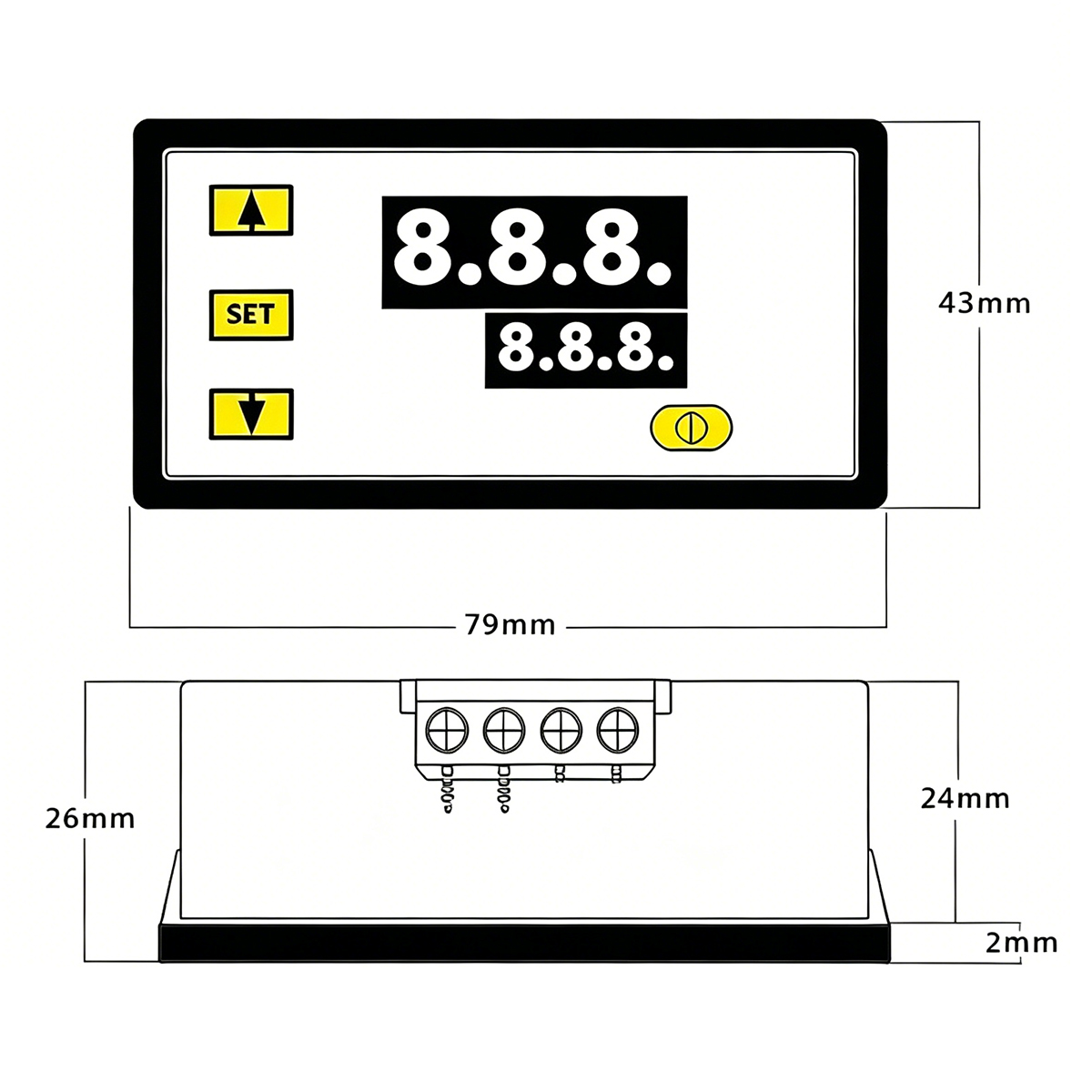 W3230 Digitale temperatuurrege - Temperature Sensor recensie en prijs