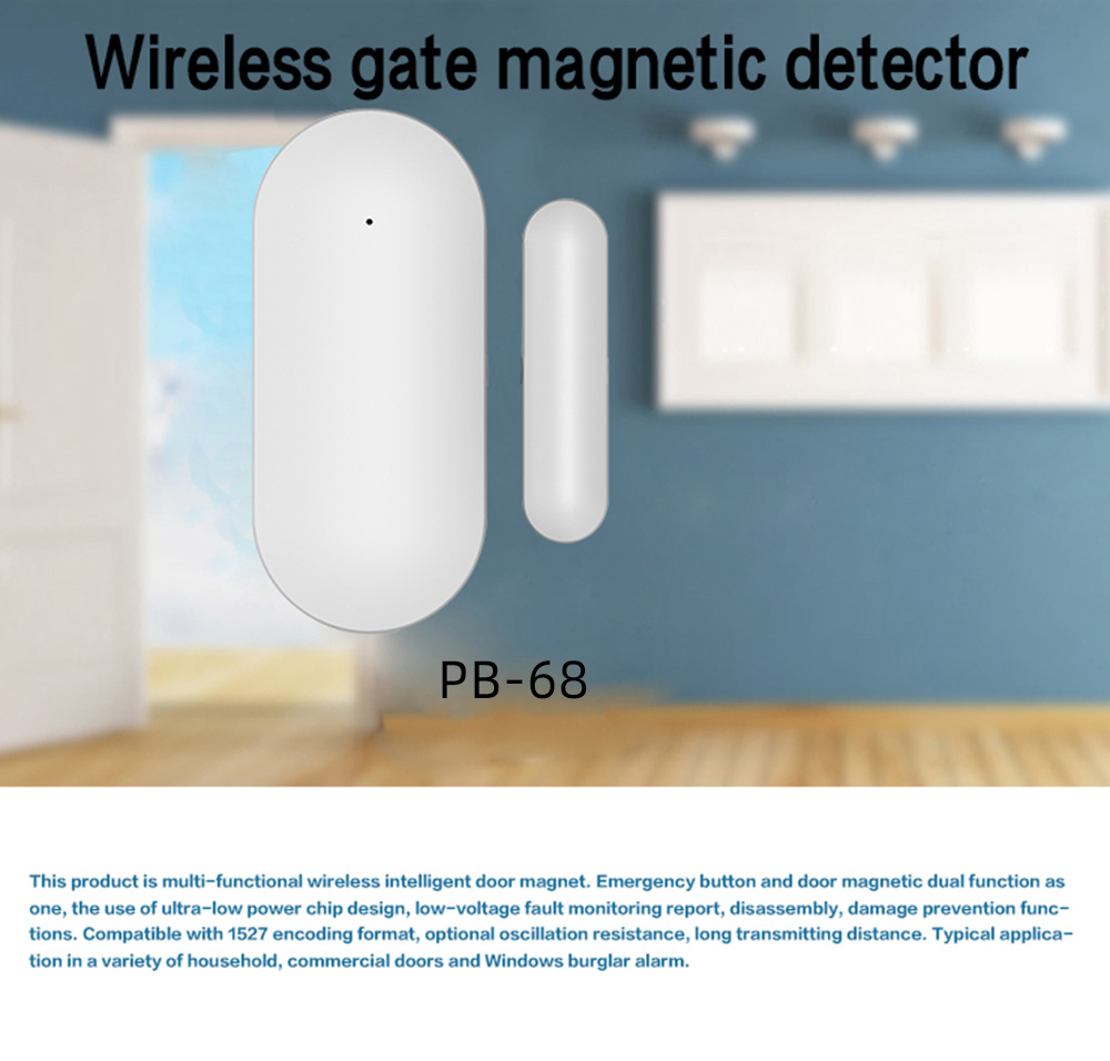 Mulo 433Mhz Deur Sensor Raam D - Wireless Door Sensor recensie en prijs