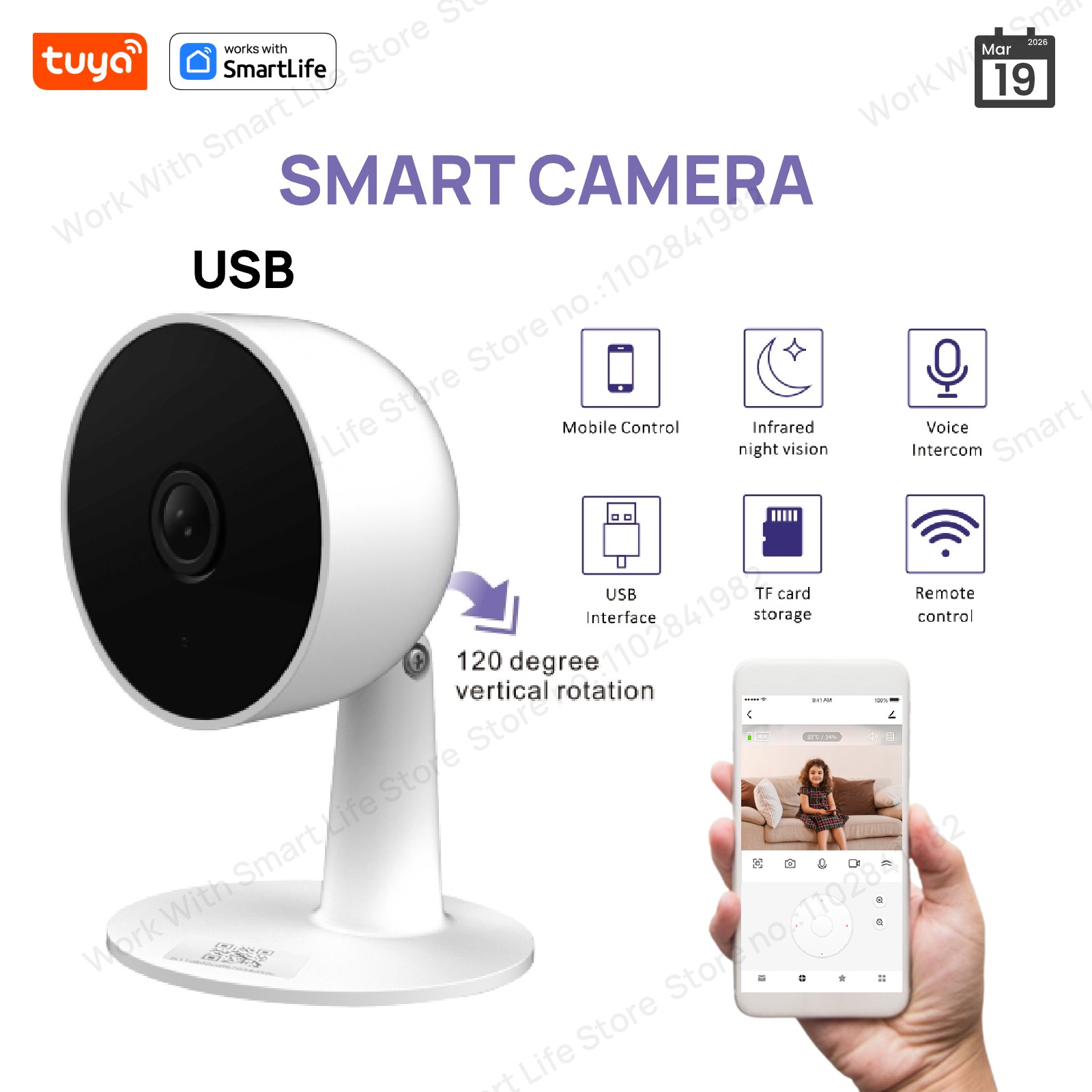 Tuya Smart 2MP HD Indoor Home  - Smart Home Camera Ezviz recensie en prijs