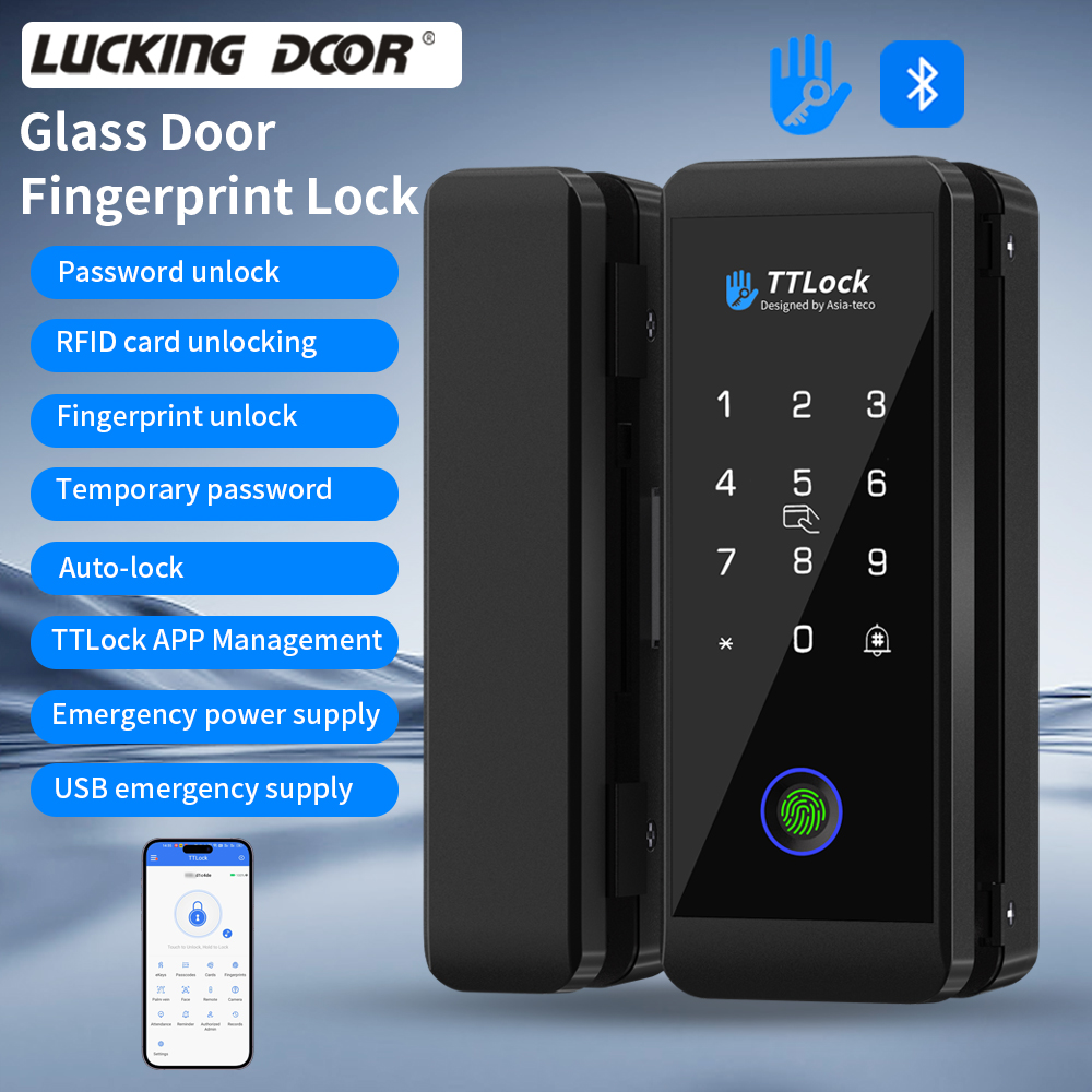 TTLOCK slim glazen slot met vi - Smart Home Door Lock recensie en prijs